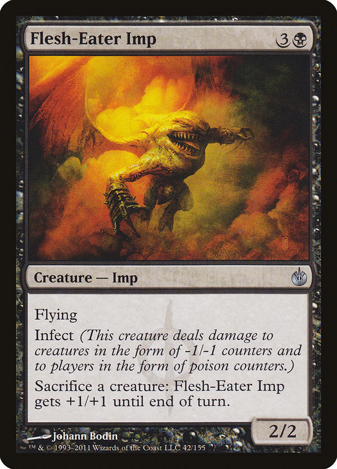 Flesh-Eater Imp [Mirrodin Besieged] | Play N Trade Winnipeg