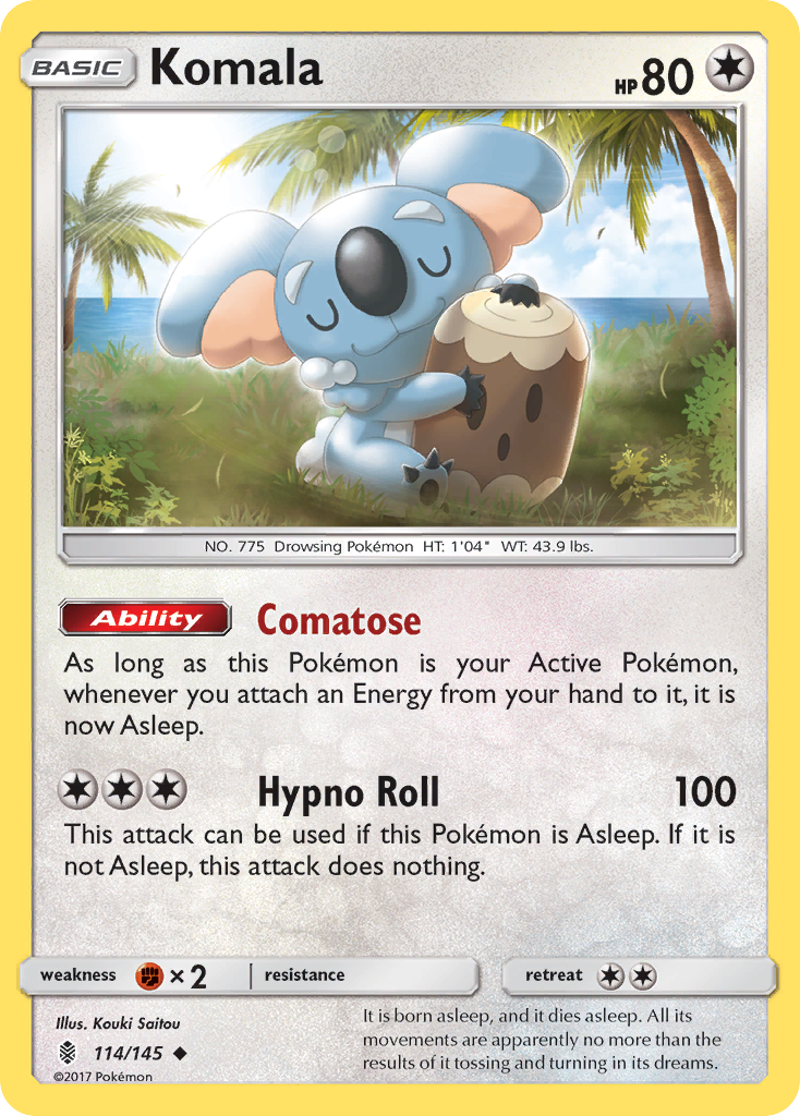 Komala (114/145) [Sun & Moon: Guardians Rising] | Play N Trade Winnipeg