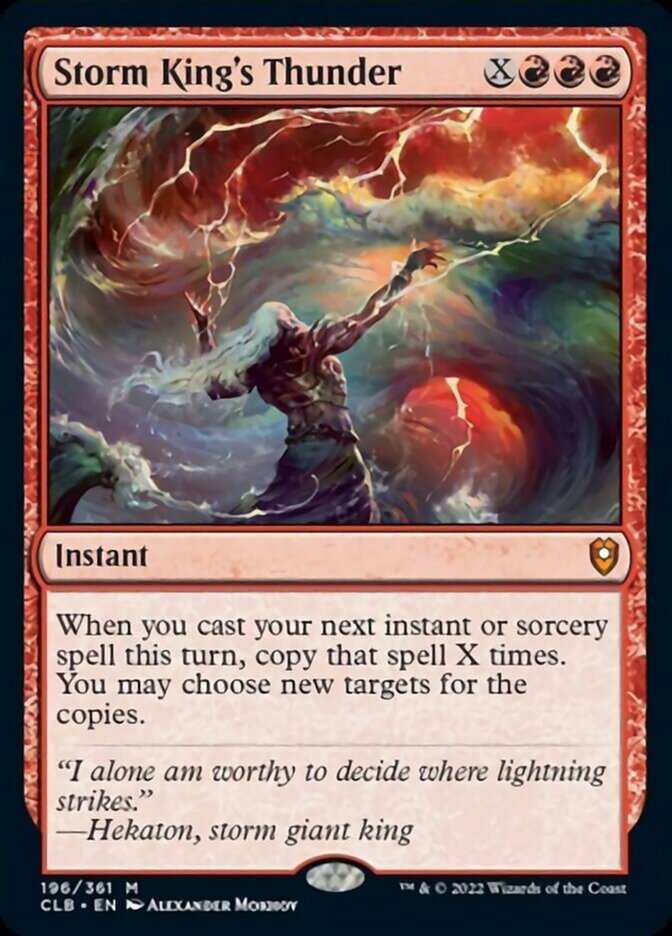 Storm King's Thunder [Commander Legends: Battle for Baldur's Gate] | Play N Trade Winnipeg