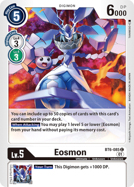 Eosmon [BT6-085] [Double Diamond] | Play N Trade Winnipeg