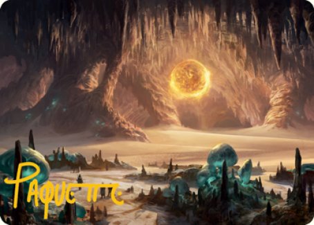 Plains (265) Art Card (Gold-Stamped Signature) [Dungeons & Dragons: Adventures in the Forgotten Realms Art Series] | Play N Trade Winnipeg