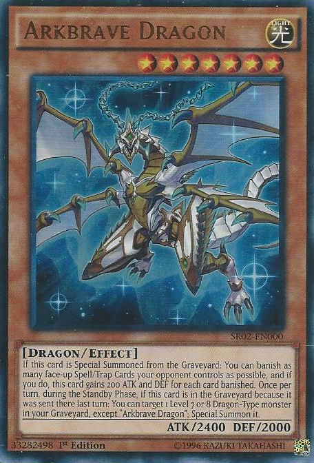 Arkbrave Dragon [SR02-EN000] Ultra Rare | Play N Trade Winnipeg