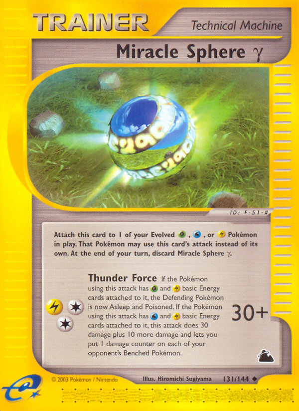 Miracle Sphere Gamma (131/144) [Skyridge] | Play N Trade Winnipeg