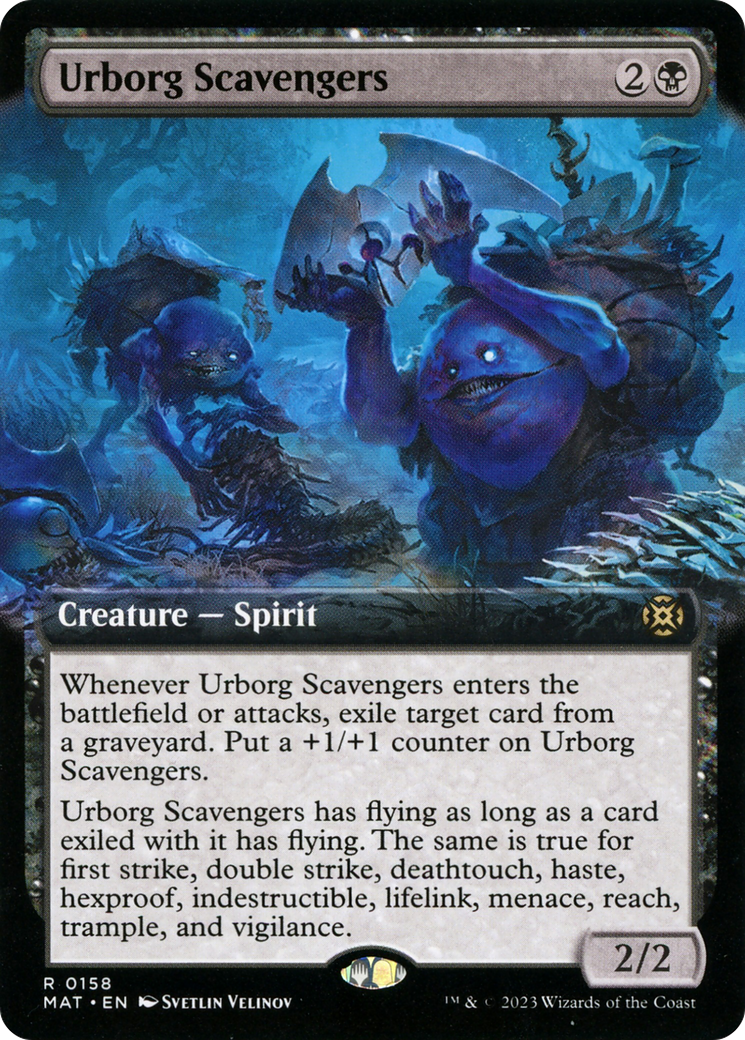 Urborg Scavengers (Extended Art) [March of the Machine: The Aftermath] | Play N Trade Winnipeg