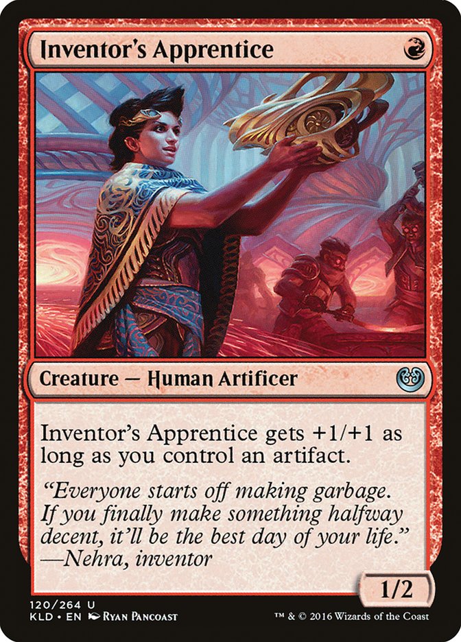 Inventor's Apprentice [Kaladesh] | Play N Trade Winnipeg