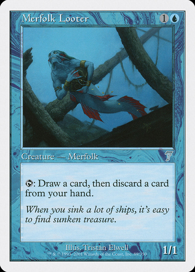 Merfolk Looter [Seventh Edition] | Play N Trade Winnipeg