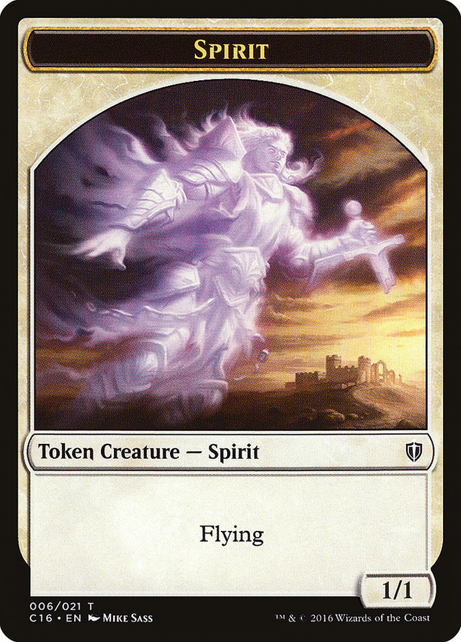 Spirit (006/021) [Commander 2016 Tokens] | Play N Trade Winnipeg