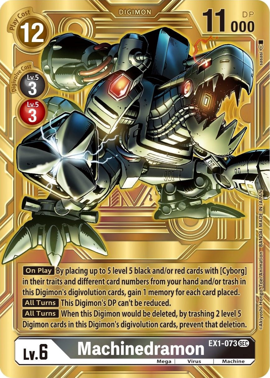 Machinedramon [EX1-073] (Alternate Art) [Dimensional Phase] | Play N Trade Winnipeg