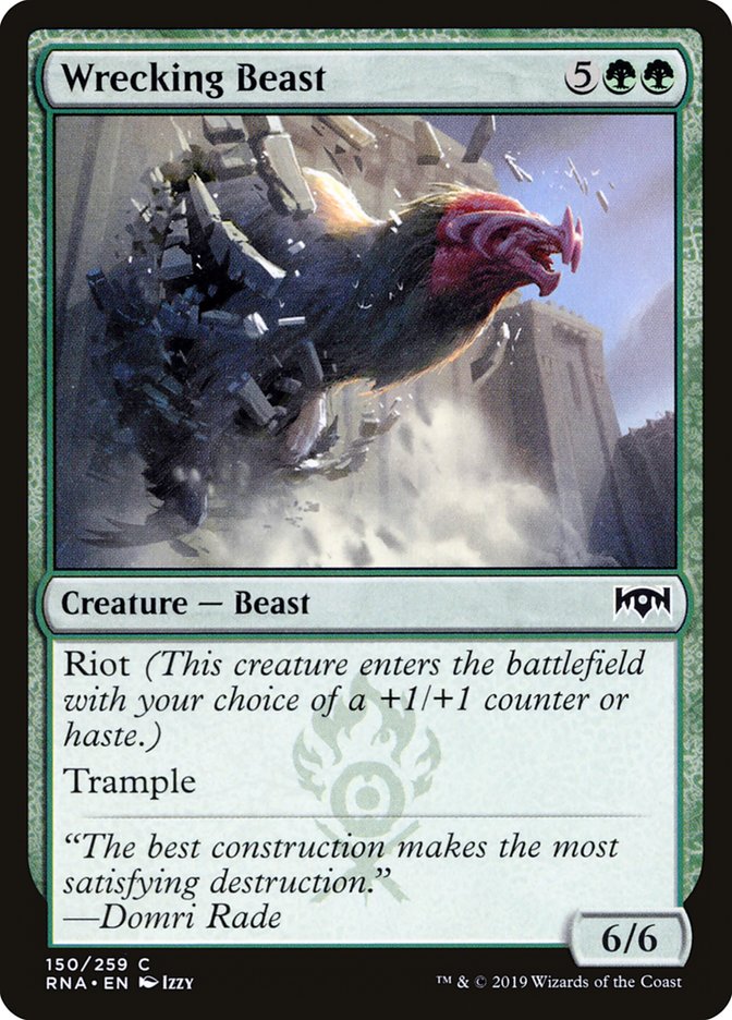 Wrecking Beast [Ravnica Allegiance] | Play N Trade Winnipeg