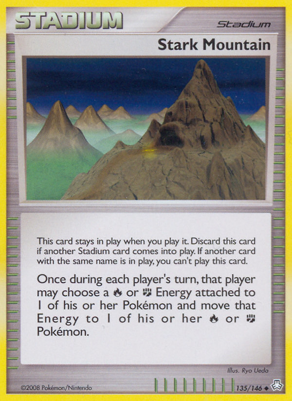 Stark Mountain (135/146) [Diamond & Pearl: Legends Awakened] | Play N Trade Winnipeg
