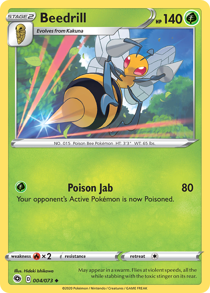 Beedrill (004/073) [Sword & Shield: Champion's Path] | Play N Trade Winnipeg