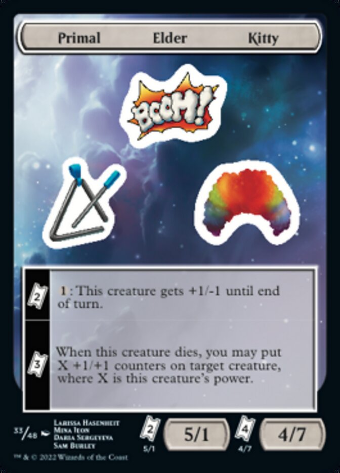 Primal Elder Kitty [Unfinity Stickers] | Play N Trade Winnipeg