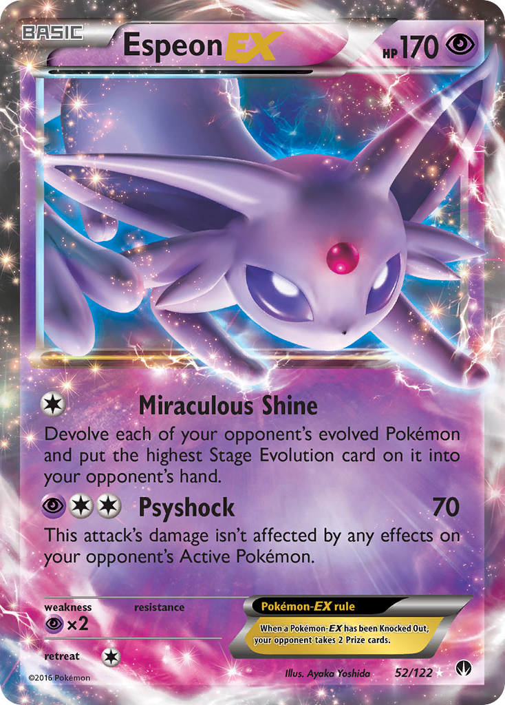 Espeon EX (52/122) [XY: BREAKpoint] | Play N Trade Winnipeg