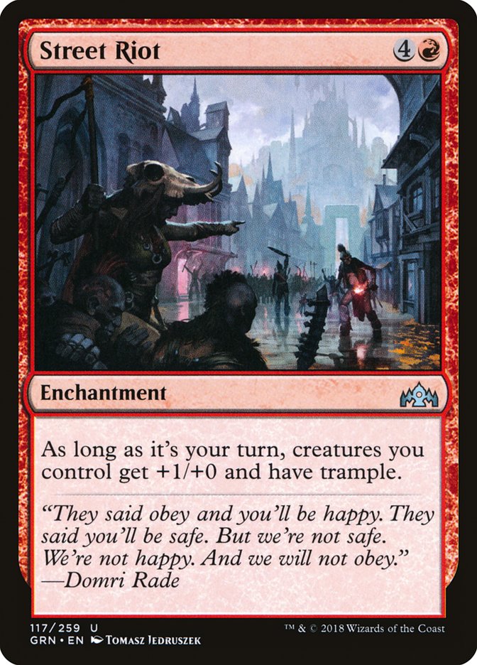 Street Riot [Guilds of Ravnica] | Play N Trade Winnipeg