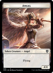 Soldier (007) // Angel Double-Sided Token [Phyrexia: All Will Be One Commander Tokens] | Play N Trade Winnipeg