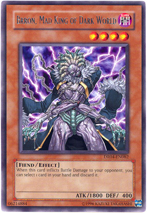 Brron, Mad King of Dark World [DR04-EN082] Rare | Play N Trade Winnipeg