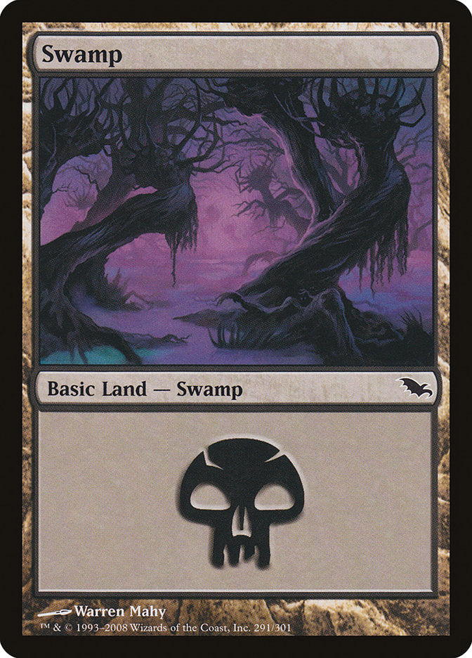 Swamp (291) [Shadowmoor] | Play N Trade Winnipeg