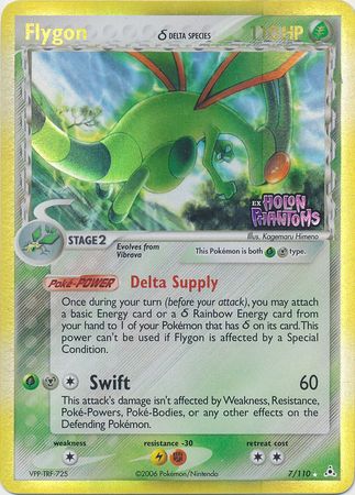 Flygon (7/110) (Delta Species) (Stamped) [EX: Holon Phantoms] | Play N Trade Winnipeg