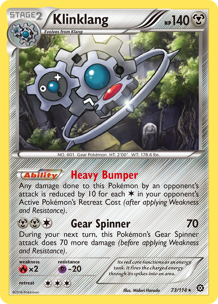 Klinklang (73/114) [XY: Steam Siege] | Play N Trade Winnipeg