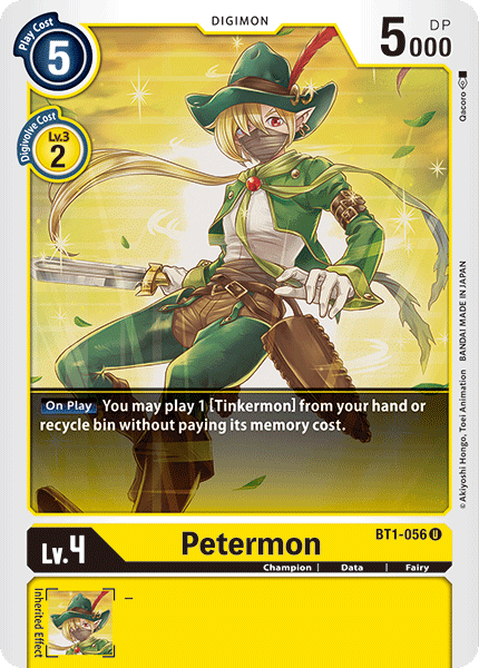 Petermon [BT1-056] [Release Special Booster Ver.1.0] | Play N Trade Winnipeg