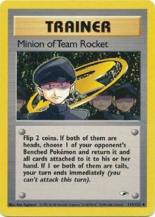 Minion of Team Rocket (113/132) [Gym Heroes Unlimited] | Play N Trade Winnipeg