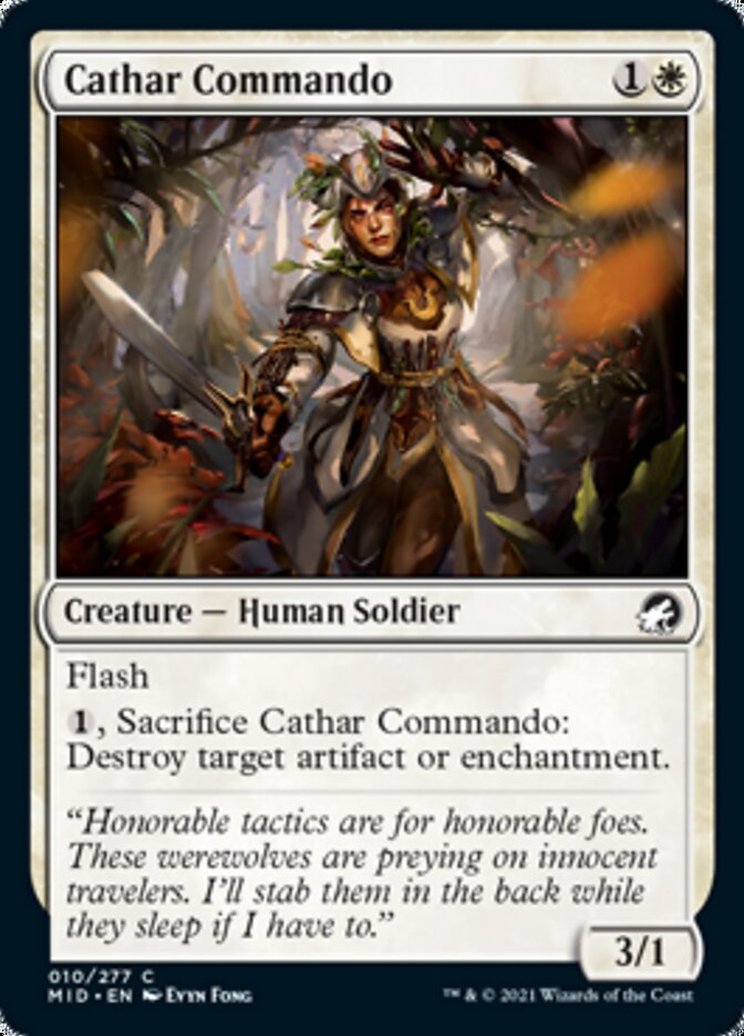 Cathar Commando [Innistrad: Midnight Hunt] | Play N Trade Winnipeg