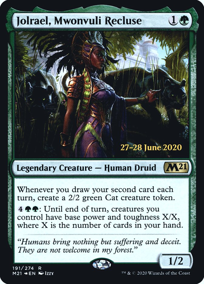 Jolrael, Mwonvuli Recluse  [Core Set 2021 Prerelease Promos] | Play N Trade Winnipeg