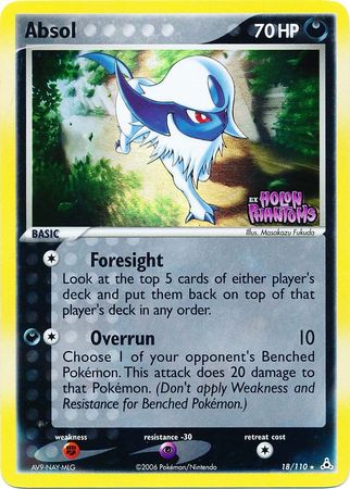 Absol (18/110) (Stamped) [EX: Holon Phantoms] | Play N Trade Winnipeg