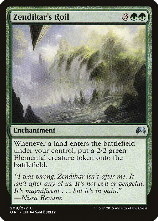 Zendikar's Roil [Magic Origins] | Play N Trade Winnipeg