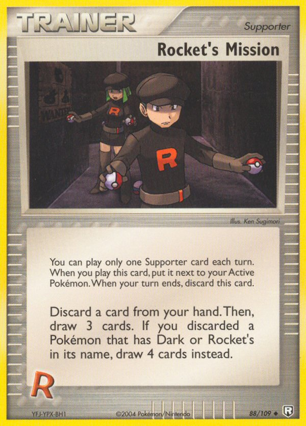 Rocket's Mission (88/109) [EX: Team Rocket Returns] | Play N Trade Winnipeg