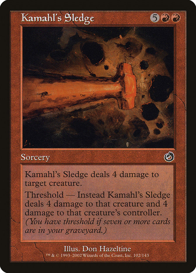 Kamahl's Sledge [Torment] | Play N Trade Winnipeg