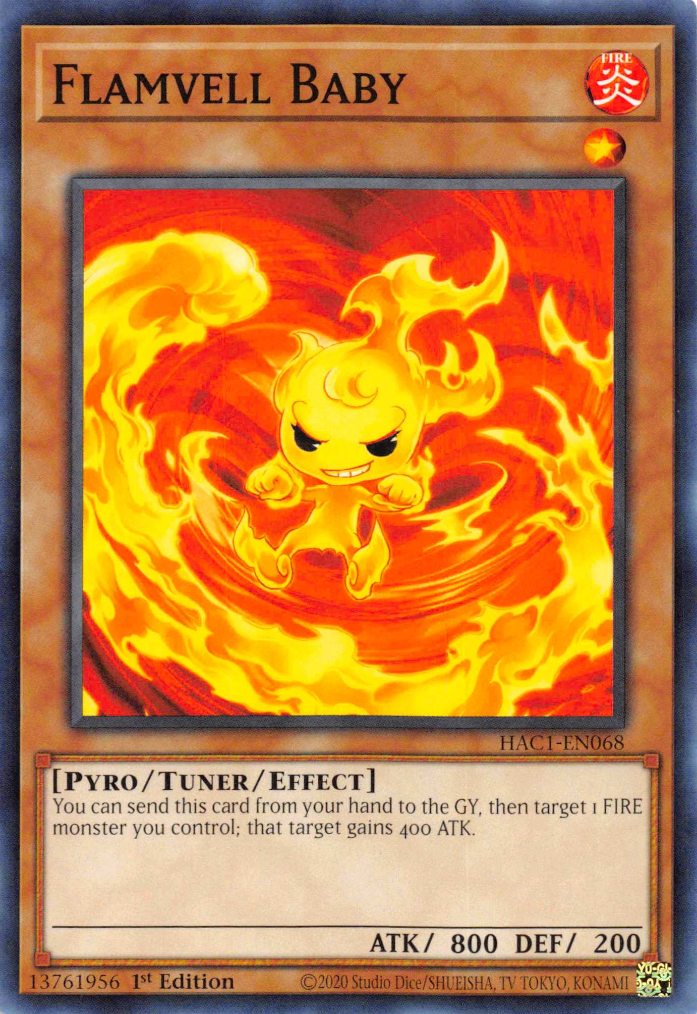 Flamvell Baby [HAC1-EN068] Common | Play N Trade Winnipeg