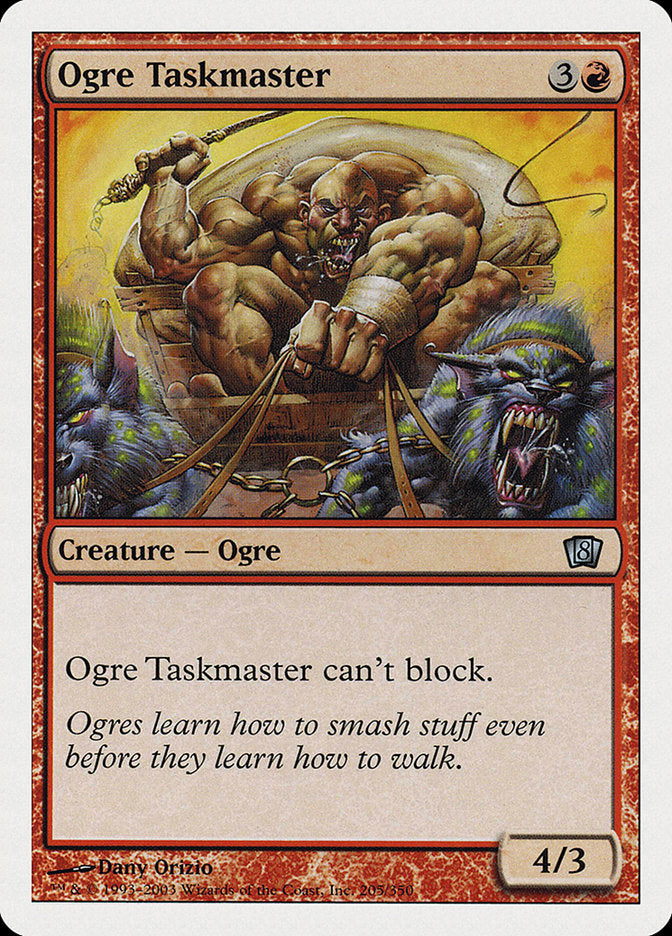 Ogre Taskmaster [Eighth Edition] | Play N Trade Winnipeg