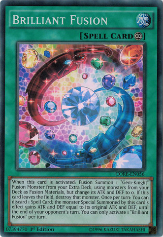 Brilliant Fusion [CORE-EN056] Super Rare | Play N Trade Winnipeg