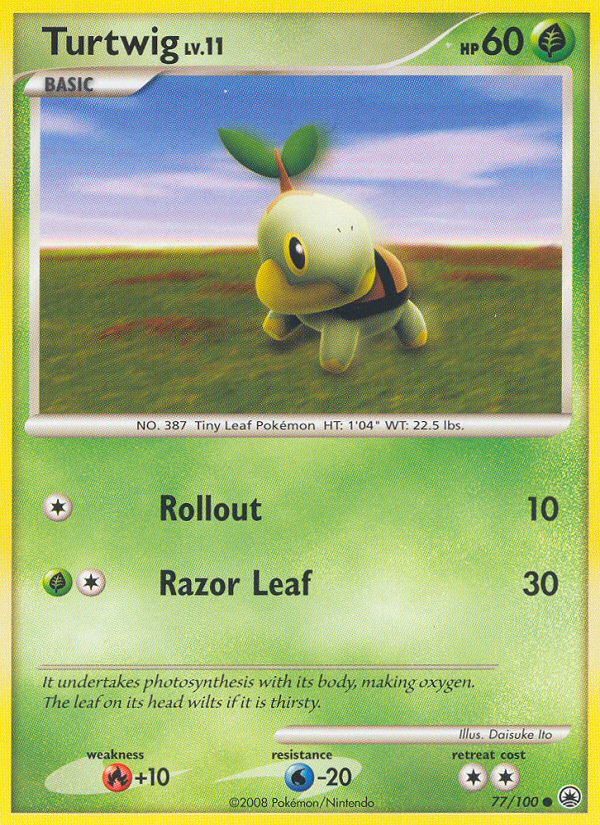 Turtwig (77/100) [Diamond & Pearl: Majestic Dawn] | Play N Trade Winnipeg