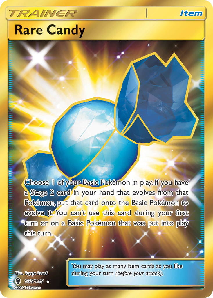 Rare Candy (165/145) [Sun & Moon: Guardians Rising] | Play N Trade Winnipeg