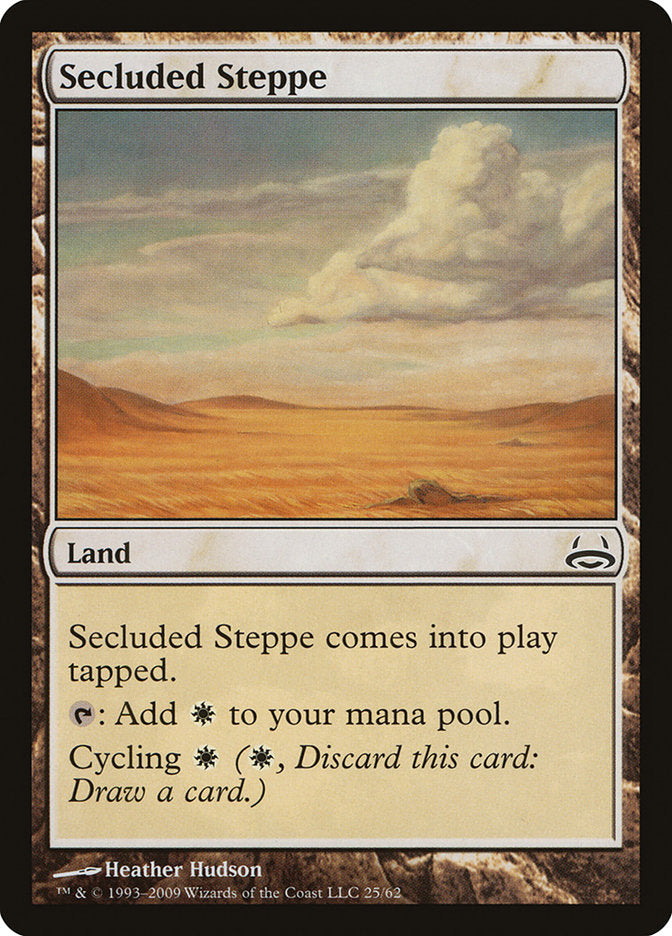 Secluded Steppe [Duel Decks: Divine vs. Demonic] | Play N Trade Winnipeg