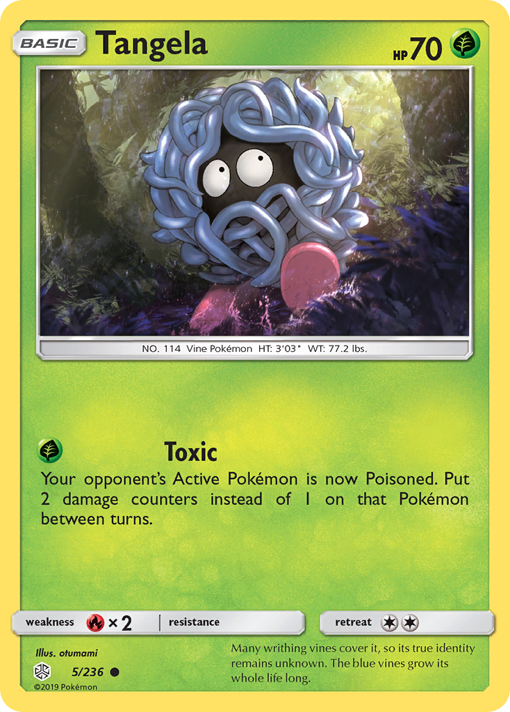 Tangela (5/236) [Sun & Moon: Cosmic Eclipse] | Play N Trade Winnipeg