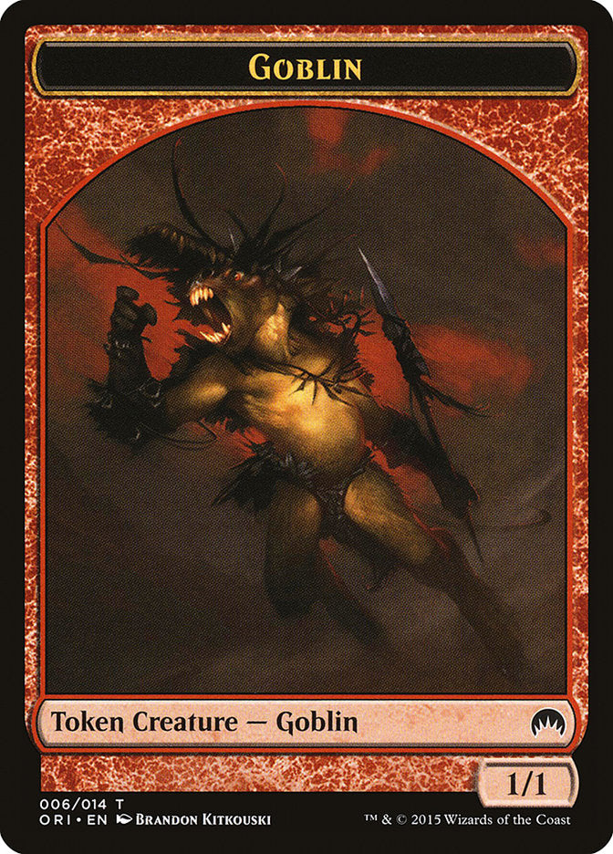 Goblin [Magic Origins Tokens] | Play N Trade Winnipeg