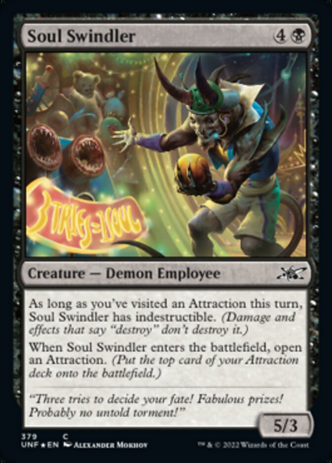 Soul Swindler (Galaxy Foil) [Unfinity] | Play N Trade Winnipeg
