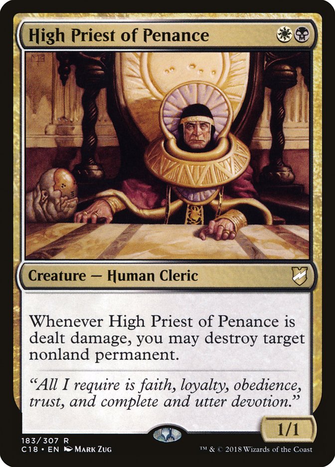 High Priest of Penance [Commander 2018] | Play N Trade Winnipeg