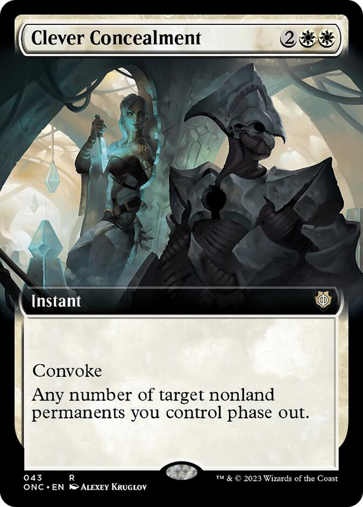 Clever Concealment (Extended Art) [Phyrexia: All Will Be One Commander] | Play N Trade Winnipeg