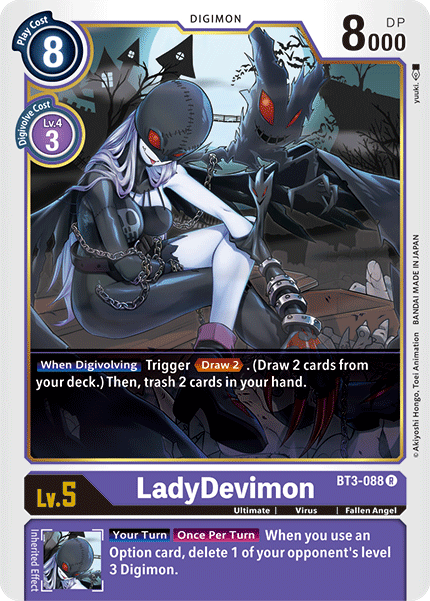 LadyDevimon [BT3-088] [Release Special Booster Ver.1.5] | Play N Trade Winnipeg