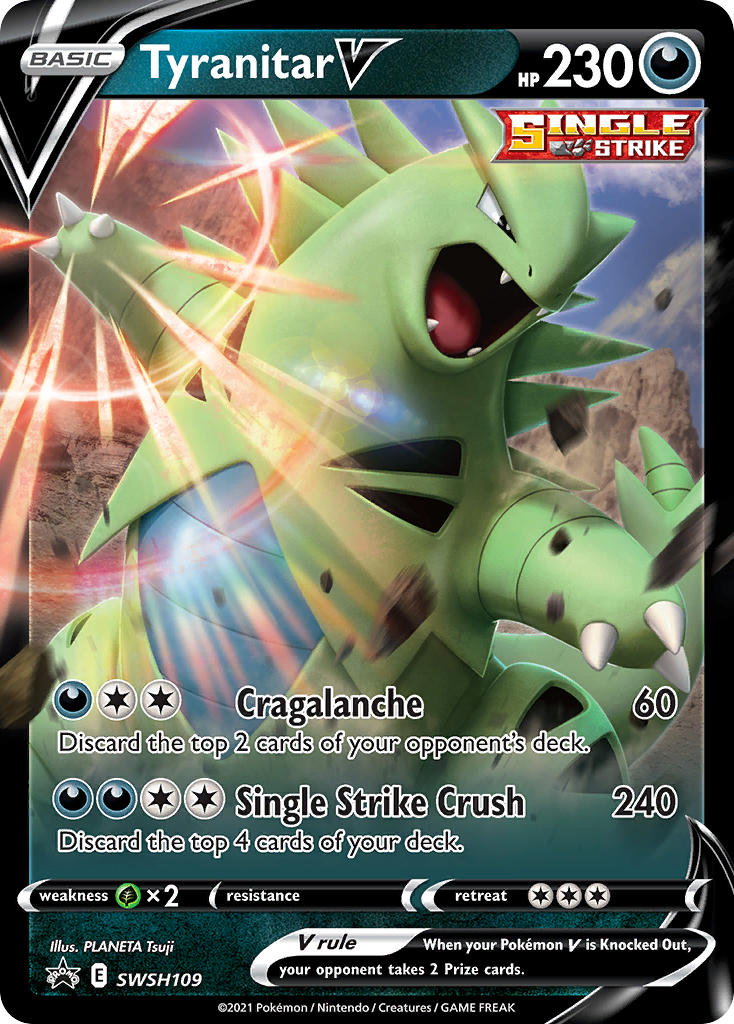 Tyranitar V (SWSH109) [Sword & Shield: Black Star Promos] | Play N Trade Winnipeg