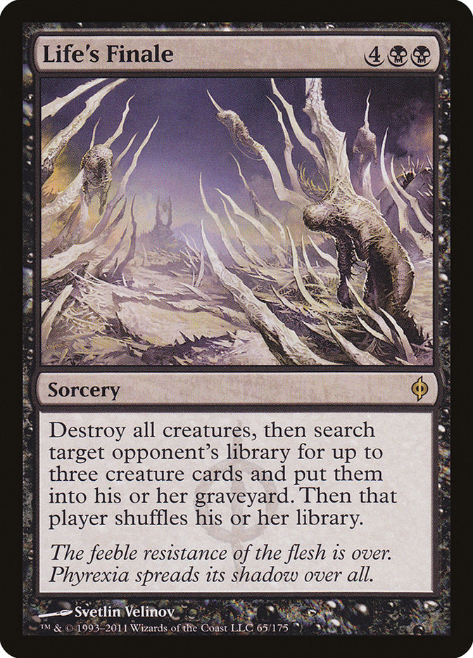 Life's Finale [New Phyrexia] | Play N Trade Winnipeg