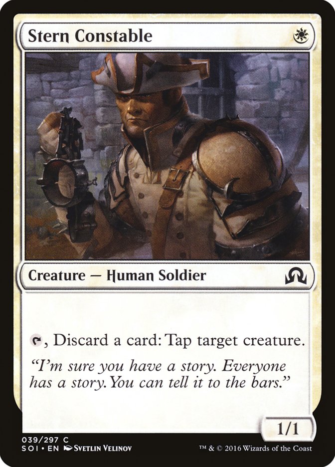 Stern Constable [Shadows over Innistrad] | Play N Trade Winnipeg