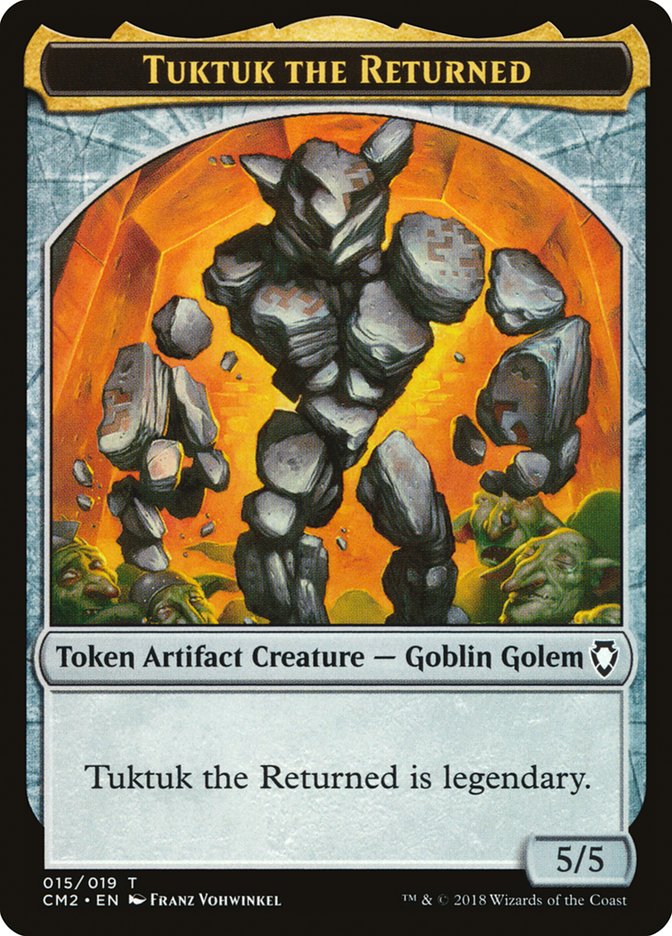 Tuktuk the Returned [Commander Anthology Volume II Tokens] | Play N Trade Winnipeg