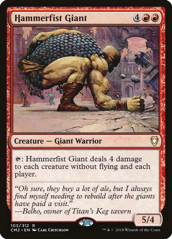 Hammerfist Giant [Commander Anthology Volume II] | Play N Trade Winnipeg