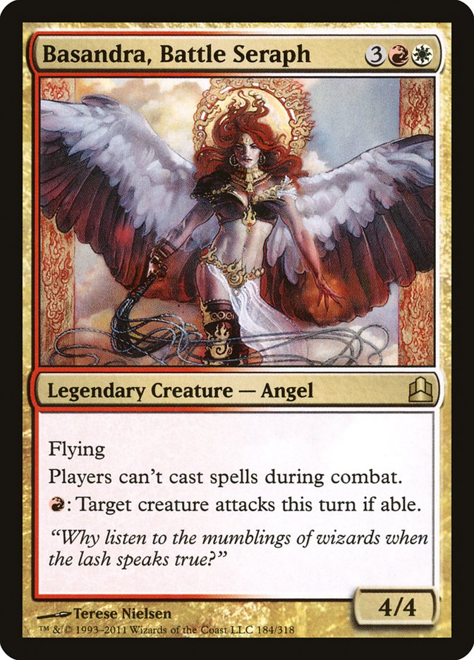 Basandra, Battle Seraph [Commander 2011] | Play N Trade Winnipeg