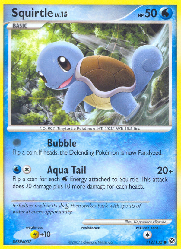 Squirtle (112/132) [Diamond & Pearl: Secret Wonders] | Play N Trade Winnipeg